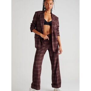 Plaid Women's Set